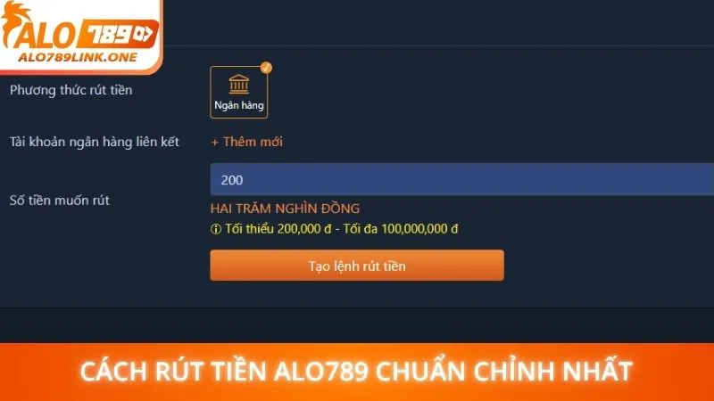 Cách rút tiền Alo789 chuẩn chỉnh nhất
